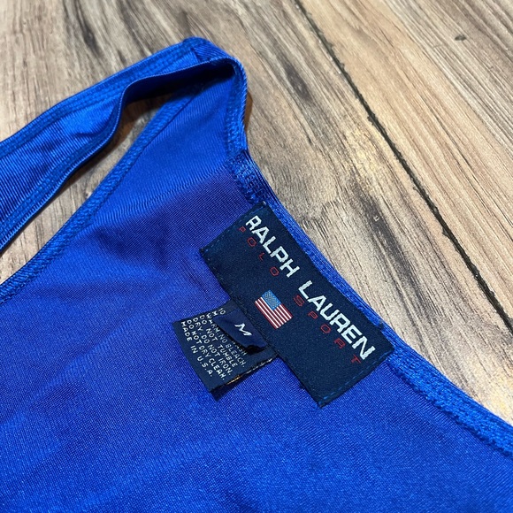 VTG POLO SPORT TANK TOP sz. M RARE - Picture 4 of 4